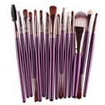 thumbnail image 1 of JANDEL 15Pcs Cosmetic Makeup Brush Foundation Eyeshadow Eyeliner Lip Make Up Eye Brushes Pincel Maquiagem Set, 1 of 4