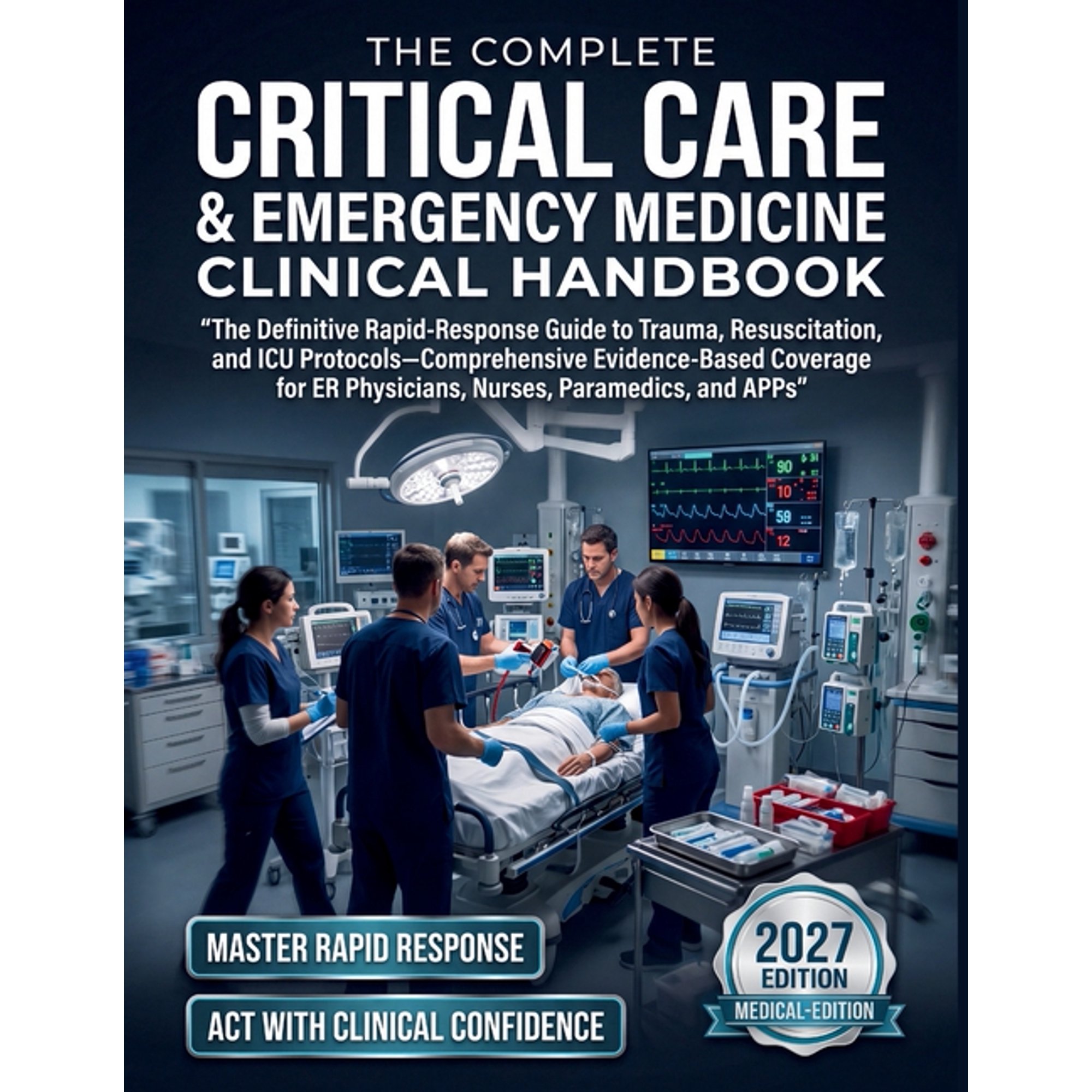 The Complete Critical Care & Emergency Medicine Clinical Handbook: The Definitive Rapid-Response Guide to Trauma, Resusc, (Paperback)
