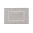 thumbnail image 2 of Jean Pierre New York Sophie Border 100% Cotton Bath Mat - Non-Slip Bath Rug - Soft Gray - 20" x 32", 2 of 8