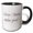 Black/White, variant on 3drose, Dear Santa, Define Good., 15oz Mug