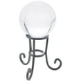 thumbnail image 2 of Bard's Dark Gray Wrought Iron Egg Stand/Holder, Scroll Leg, 2" Diameter, Pack of 3, 2 of 2
