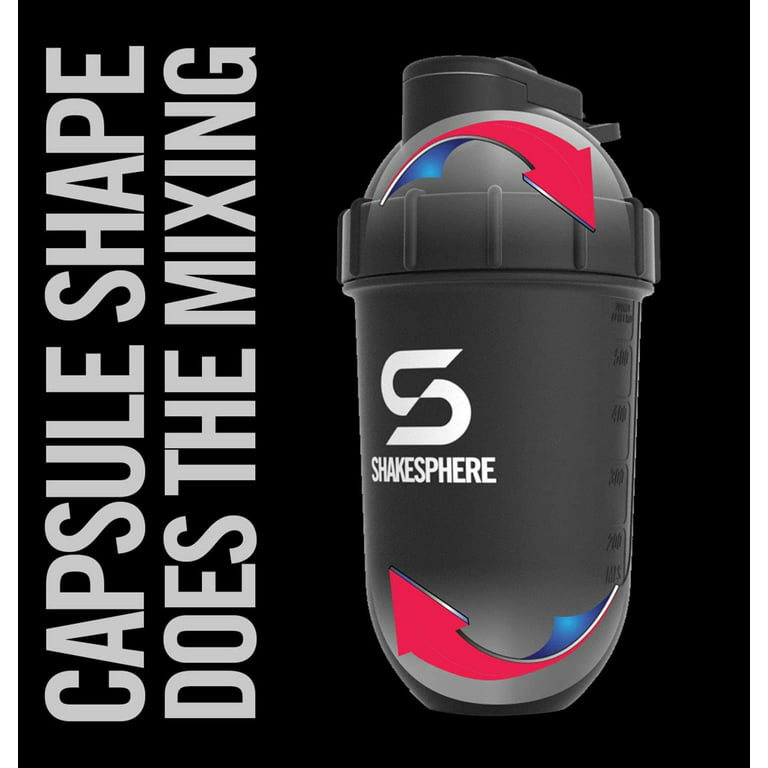 SHAKESPHERE Tumbler: Protein Shaker Bottle and Smoothie Cup, 24 oz