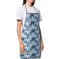 thumbnail image 4 of Sikiie Blue Shells Aprons for Kitchen Cooking Aprons, Chef Apron for Men Women Chef, 4 of 7
