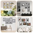 thumbnail image 4 of Juego de 6 Marcos para Fotos de Pared 11x14 Pulgadas (37.5x30cm) - Colgable Ajustable Vertical/Horizontal, Dise&ntilde;o Moderno para Decoraci&oacute;n de Hogar, Oficina, Sala o Dormitorio - M, 4 of 6
