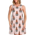 thumbnail image 1 of Lukts Robe Sans Manches Berger Allemand pour Femmes, Robe d'Été à Col Rond avec Poches, Adaptée à la Vie Quotidienne, Plage, Fête, 1 of 7