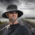 thumbnail image 3 of Htwon Men/Women Sun Hat Wide Brim Breathable Bucket Cap,for Summer Fishing UV Protection, 3 of 11