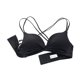 thumbnail image 5 of Sujetador sin costuras Wireless Thicken Sexy Hacer subir Underwear Lencería elástica transpirable, Negro, 80B Sweethay AP001256-15B, 5 of 7