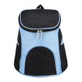 thumbnail image 1 of Mochila De Viaje Para Mascota Malubero Perro Gato Azul, 1 of 3