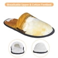 thumbnail image 3 of Fotbe Western Cowboy Ranch Pantuflas Peludas para Mujer con Estampado, Zapatillas de Peluche, Zapatos de Invierno para Casa, Uso Interior y Exterior-Medium, 3 of 8