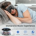 RENPHO Eye Masks with Bluetooth Music, 3D Light Blocking Soft Sleep
