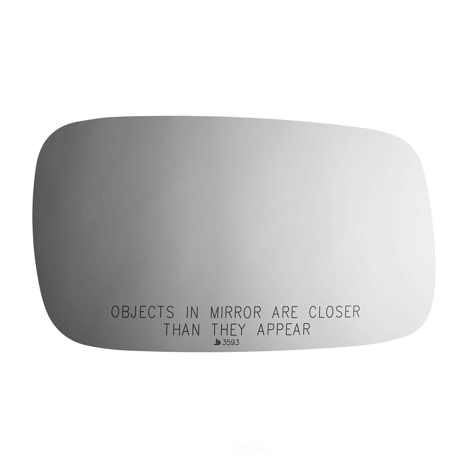 Burco 3593 Passenger Side Convex Replacement Mirror Glass for Saab 900