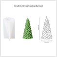 thumbnail image 3 of Molde de silicona para árbol de Navidad 3D para hacer velas, molde para velas de pino navideño, decoración navideña para el hogar, 3 of 5