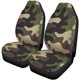 thumbnail image 1 of ABPHQTO Juego de 2 fundas de asiento de coche Camuflaje Universal Auto Asientos delanteros Protector para coche, SUV Sedan, Camión, 1 of 4