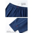 thumbnail image 6 of New Men's Colorful Velvet Thermal Underwear Slim Round Neck Long Sleeve Pants Thermal Underwear Set Gray L, 6 of 9