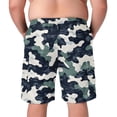 thumbnail image 5 of Dresfit Big and Tall Shorts for Men Drawstring Camo Cargo Shorts 2026 Summer Stretch Plus Size Short Pants Elastic Waist Adjustable Beach Work Shorts 5XL, 5 of 8