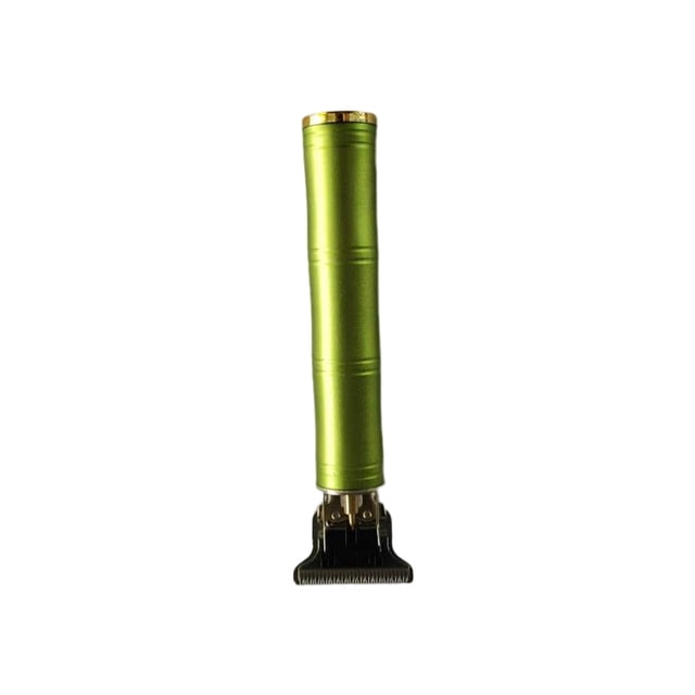 Qarigey Cortadora de pelo eléctrica 5W USB Haircut Portable Barba Afeitado Salon Hairstyling Clipping Shaver con límite Cepillo para Cuidado del cabello Verde