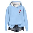 thumbnail image 4 of WILLBEST Sudaderas Navideñas para Chicas Adolescentes, Sudaderas de Manga Larga Estampadas de Felpa con Capucha, conjuntos de Otoño Lindos 2024 Chica​​, 4 of 4