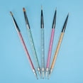 thumbnail image 4 of Nail Art Pen, 5 piezas Nail Art Brush Herramienta de manicura Pluma de dibujo de uñas Funcionalidad inteligente, 4 of 8