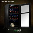 thumbnail image 6 of NutriChef 28Bottle Cooler Dual-Zone Refrigerator, 6 of 6