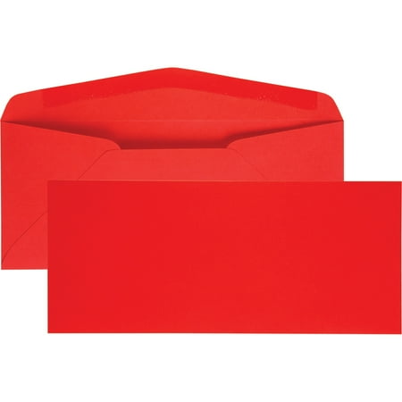 Red Envelope Gift - Quality Park, QUA11134, No. 10 Red Business Envelopes, 25 / Pack, Red