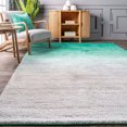 thumbnail image 5 of nuLOOM Handmade Ombre Shag Area Rug, 2' 6" x 8', Runner,  Turquoise, 5 of 5