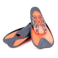 thumbnail image 3 of Kids Short Light Swim Fins Flippers for Swimming Snorkeling Training, 3 of 7