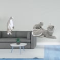 thumbnail image 2 of Escultura de pingüino,Escultura de pingüino para decoración nórdica del hogar,Figura de escritorio,Estatua de gato,linda estantería,escritorio,decoración del hogar,Figura decorativa, 2 of 8
