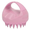 thumbnail image 2 of Cepillo de masaje para el cuidado de mascotas, cepillo de baño suave para gatos, elimina el subpelo suelto y el pelo enredado de perros y gatos, color rosa., 2 of 14