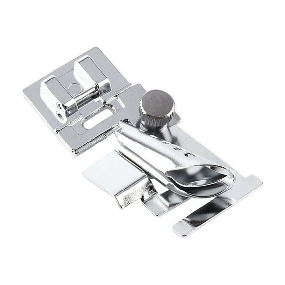 Adjustable Bias Binder Foot Sewing Machine Presser Foot Binding Sewing Foot for Low Shank Snapped-on Sewing Machines