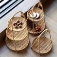 thumbnail image 2 of serony Handmade Tray Decor Kitchen Organizer for Holiday Birthday Wedding Round Single Tier, 2 of 9