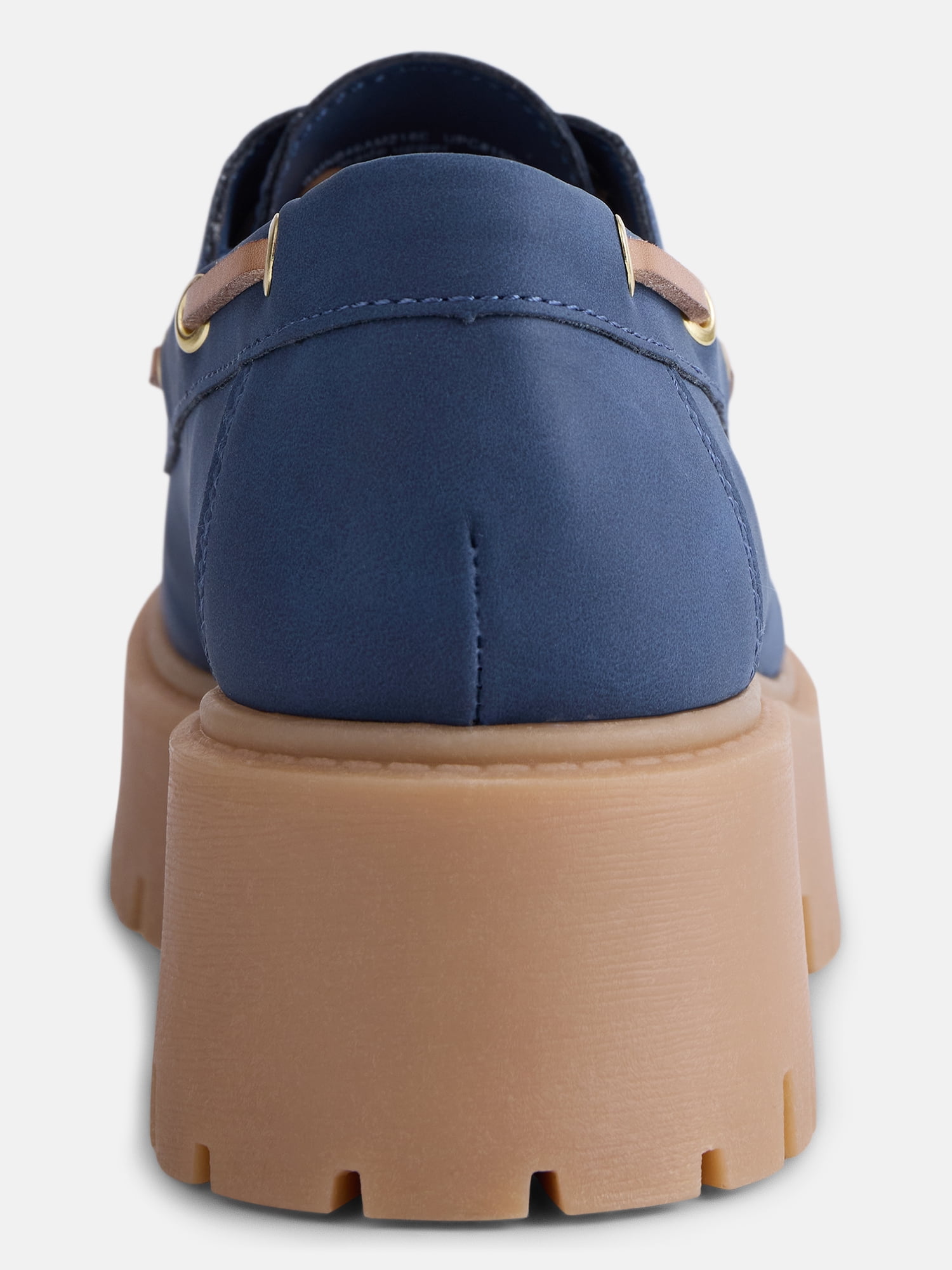 No Boundaries Women's Platform Boat Shoes