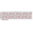 thumbnail image 3 of Ambesonne Flowers Fabric by the Yard Upholstery, Floral Spring Vibes Print, 1 Yard, Soft Blue Pale Pink Peach, 3 of 5