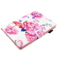 thumbnail image 4 of iPad Air 2 Case 9.7, Allytech Ultra Slim Folio Multi Angle Stand Magnetic Smart Auto Sleep Wake Shockproof Colorful Pattern Credit Cards Holder Wallet Covers Cases for Apple iPad Air 2, Rose Flamingo, 4 of 9