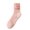 Pink, variant on YABCSAZ Women's Fleece Mid Calf Socks Winter Warm Solid Cartoon Sleep Casual Cozy Socks for Women, Cute Printed Mid-Calf Socks, Cold-Resistant Comfortable Polyester Socks, Khaki