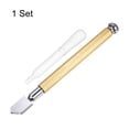 thumbnail image 3 of Glass Cutter 6mm-12mm Cutting Range Pencil Style Oil Feed Carbide Tip for Tiles Mirror Stained Glass Cutting, 3 of 6