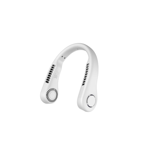 Ventilador de cuello portátil sin hojas de tercera generación, pequeño ventilador de mano con carga USB