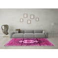 thumbnail image 3 of Ahgly Company Indoor Rectangle Persian Pink Traditional Area Rugs, 7' x 9', 3 of 4