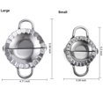thumbnail image 2 of Dumpling Maker, Stainless Steel Dumpling Molds Chinese Dumpling Cutter Pie Ravioli Empanadas Press Mold Kitchen Accessories -2pcs, 2 of 6