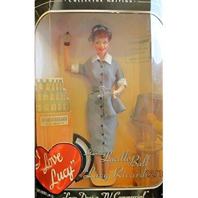 lucy does a tv commercial barbie