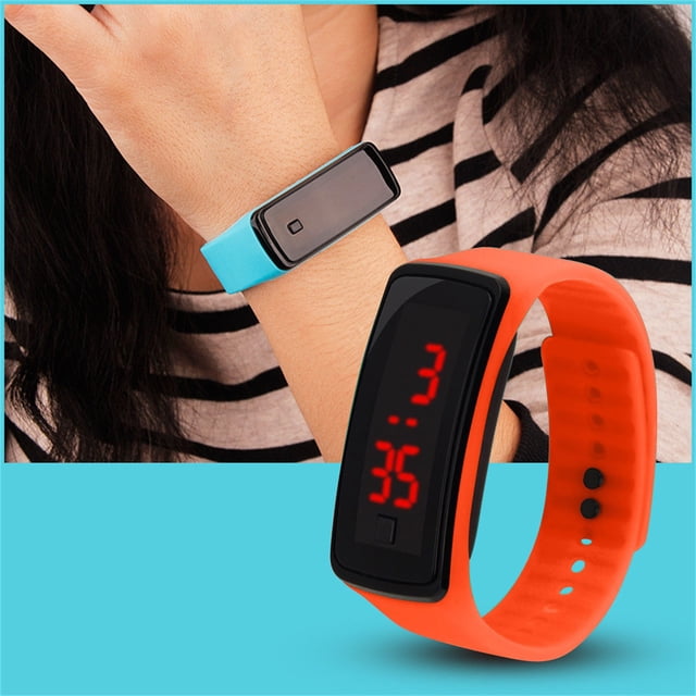 Watch LED Watch Electronic Children's Waterproof Not Electronic LED Silicone Smart Watch