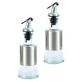thumbnail image 1 of FUTUREORYY 2Ud Dispensadores De Aceite Y Vinagre Compactos Para Cocina En Acero Y Vidrio, 1 of 8