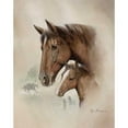 thumbnail image 3 of Manning, Ruane 20x24 Black Modern Framed Museum Art Print Titled - Race Horse I, 3 of 5