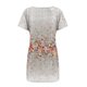 thumbnail image 5 of Vestido suelto casual de manga corta con estampado floral y estampado de girasol para mujer Pompotops ghjkhdj10704, 5 of 8