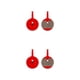 thumbnail image 4 of Yuarrent 10 pares de pastillas de freno de disco fáciles de instalar para una seguridad mejorada JY-02B de pastillas de freno de metal JY-02B 2Conjunto, 4 of 6