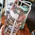 thumbnail image 4 of 2l Portable Large Capacity Water Bottles Fitness Water Jug With Time Marker, 4 of 4