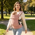 thumbnail image 5 of Baby Carrier - Ergonomic, Cozy and Lightweight Carrier for 7-42lbs, Effortless to Put On, Ideal for Hands-Free Parenting,multifunctional children's baby carrying tool, 5 of 5