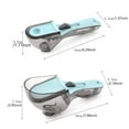 thumbnail image 5 of Adjustable Plastic Measuring Spoon Set for Precise Cooking and Baking Needs, 5 of 8