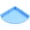 Blue, variant on Hamster Platform, Fan-shaped Hamster Cage Accessories Rest and Play Stand Corner Jumping & Climbing Platform Habitat Toy Small Platform for Guinea Pig, Gerbil, Mice, Parrot (Blue)