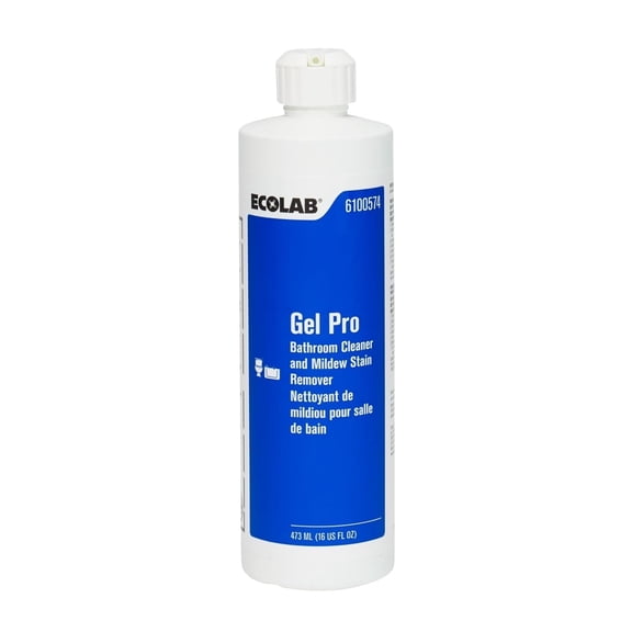 Ecolab Gel Pro™ Bathroom Cleaner and Mildew Stain Remover