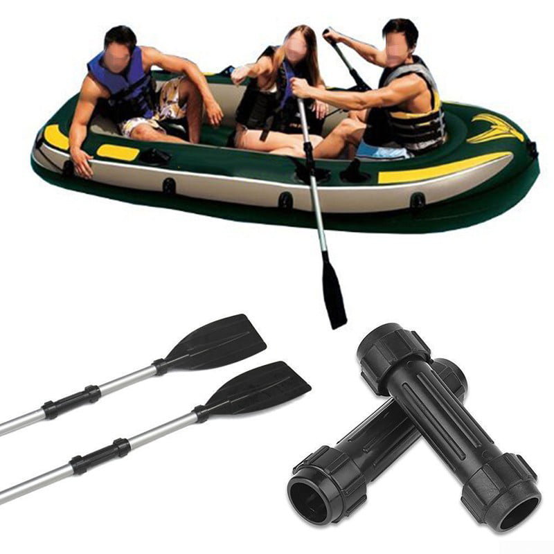 2 X Kayak Paddle Boat Oars Canoe Rafting Paddles Connectors Assembly Parts Set 